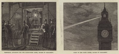 The Clock Tower Light by Melton Prior